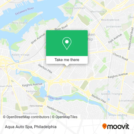 Aqua Auto Spa map