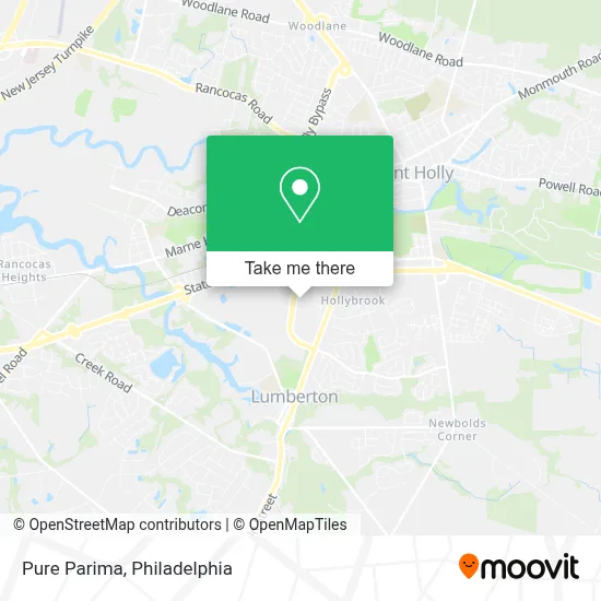 Pure Parima map