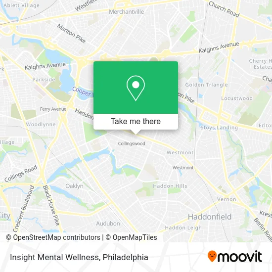 Insight Mental Wellness map