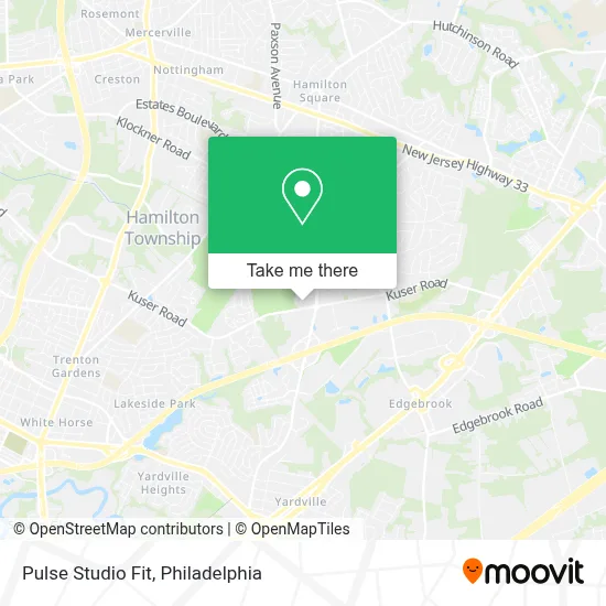 Pulse Studio Fit map