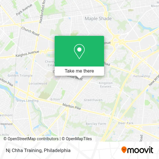 Nj Chha Training map