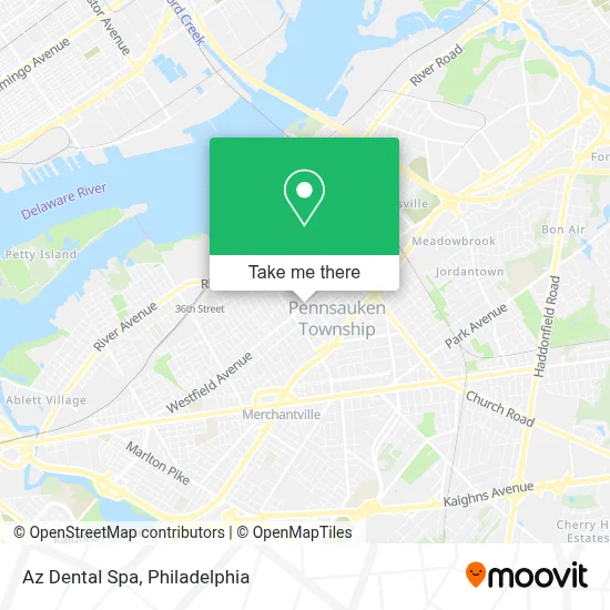 Az Dental Spa map