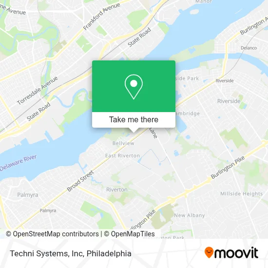 Techni Systems, Inc map
