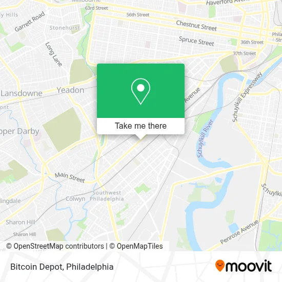 Bitcoin Depot map