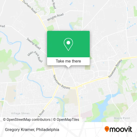 Gregory Kramer map