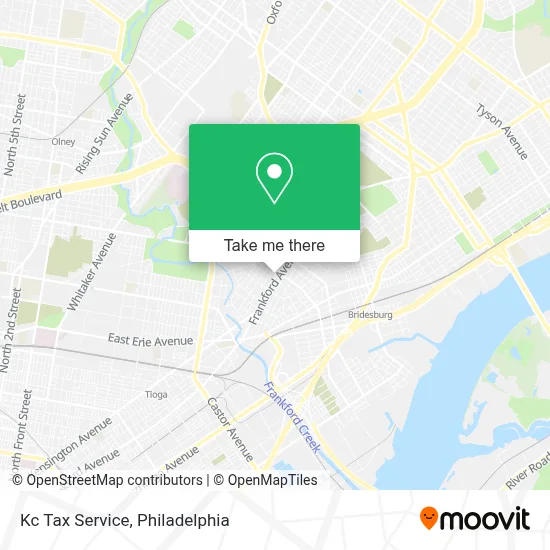 Kc Tax Service map