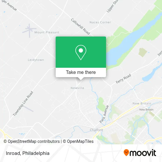 Inroad map