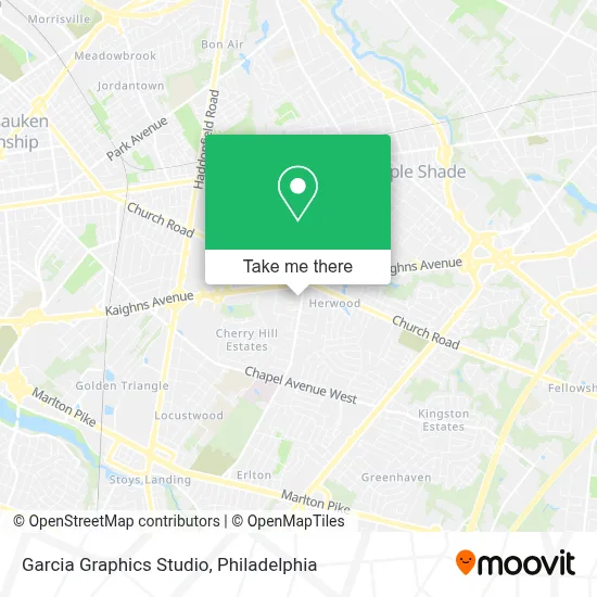 Garcia Graphics Studio map