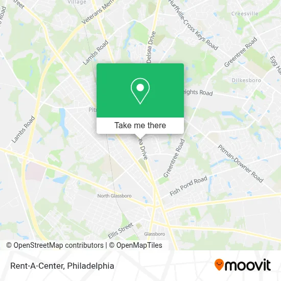 Rent-A-Center map