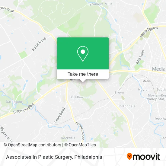 Associates In Plastic Surgery map