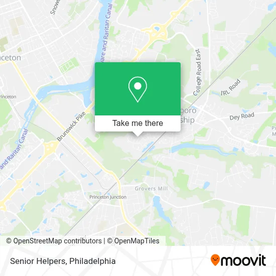 Senior Helpers map