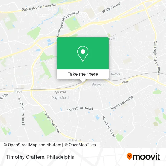 Timothy Crafters map