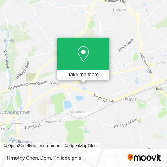Timothy Chen, Dpm map