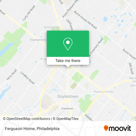 Ferguson Home map