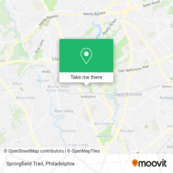 Springfield Trail map