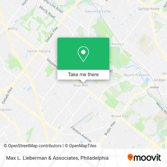 Max L. Lieberman & Associates map
