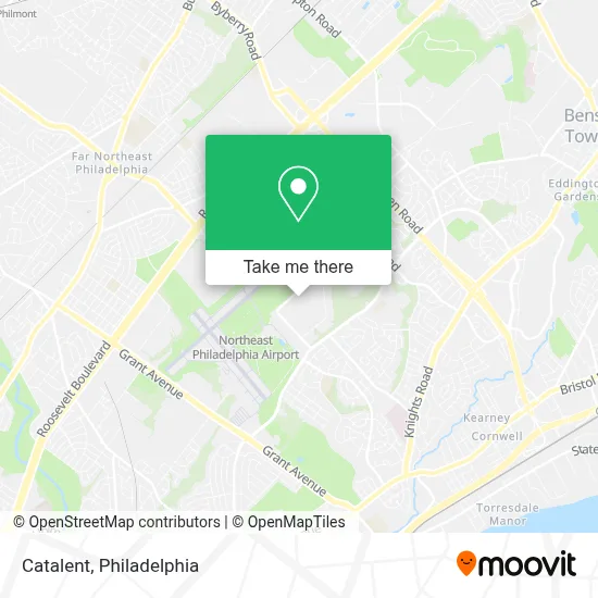 Catalent map