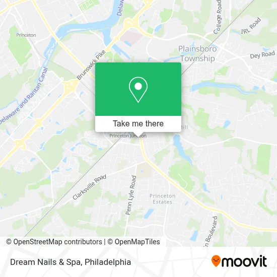 Dream Nails & Spa map