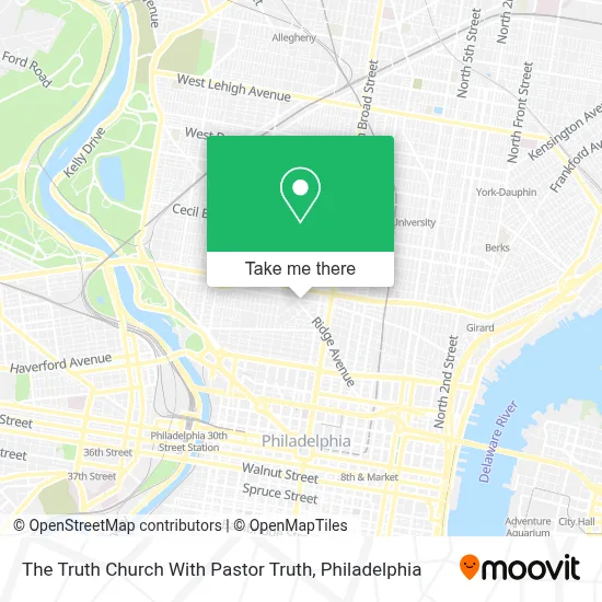 The Truth Church With Pastor Truth map