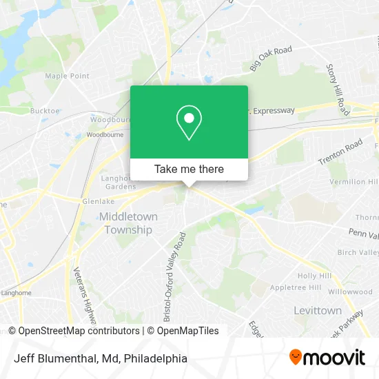 Jeff Blumenthal, Md map