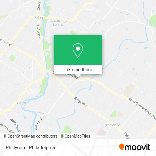 Phillycom map