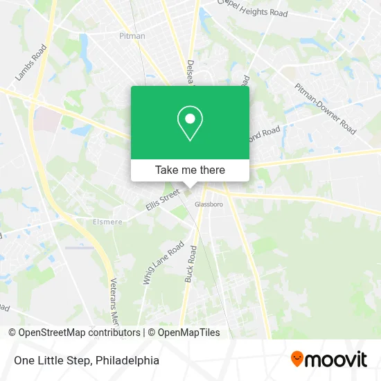 One Little Step map