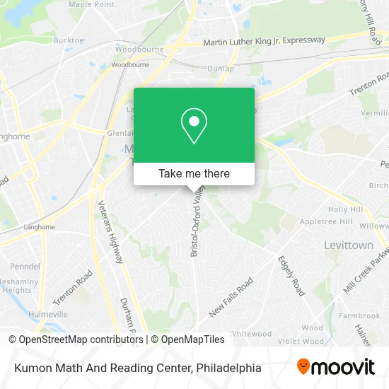Kumon Math And Reading Center map