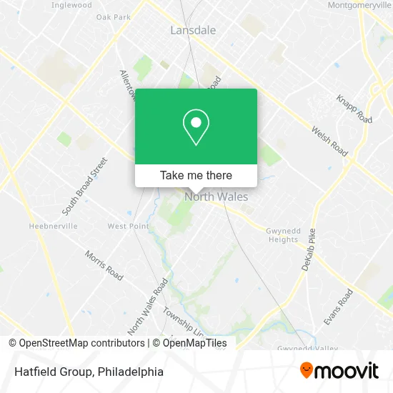 Hatfield Group map
