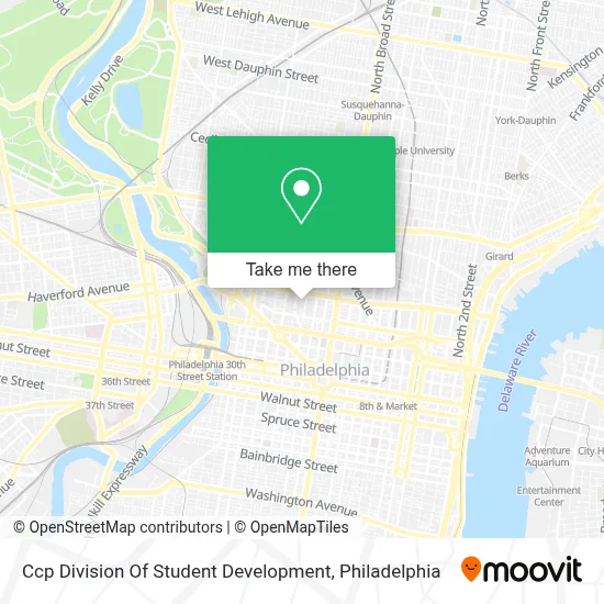 Ccp Division Of Student Development map