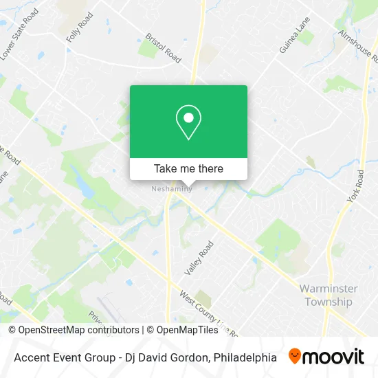 Accent Event Group - Dj David Gordon map