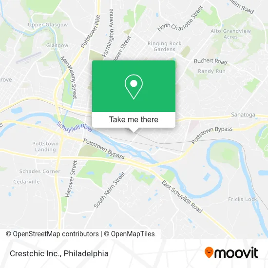 Crestchic Inc. map