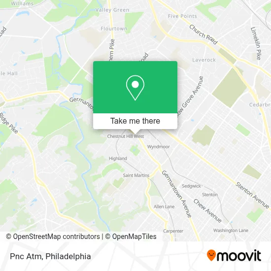 Pnc Atm map