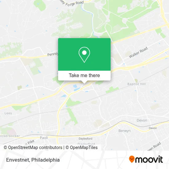 Envestnet map