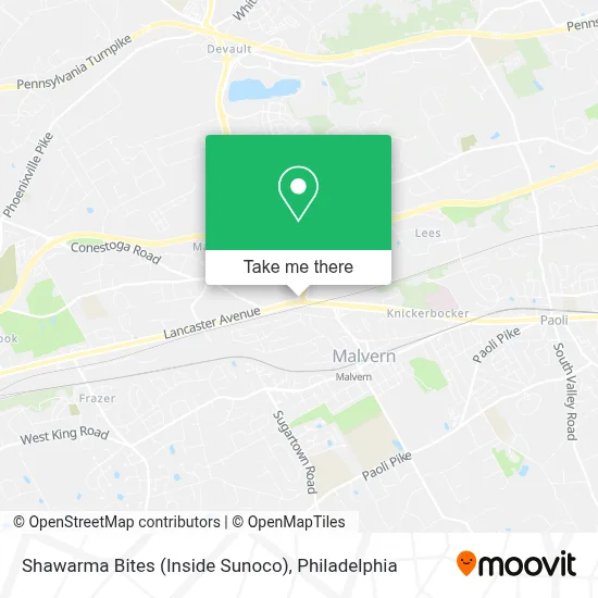 Shawarma Bites (Inside Sunoco) map