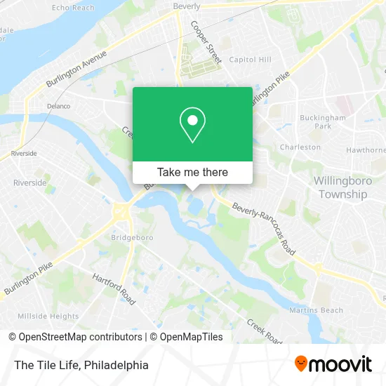 The Tile Life map