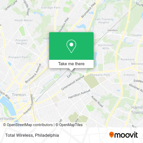 Total Wireless map