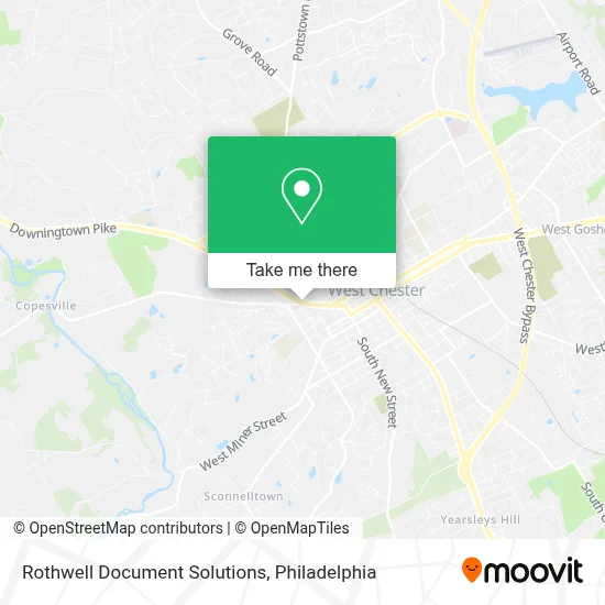 Rothwell Document Solutions map