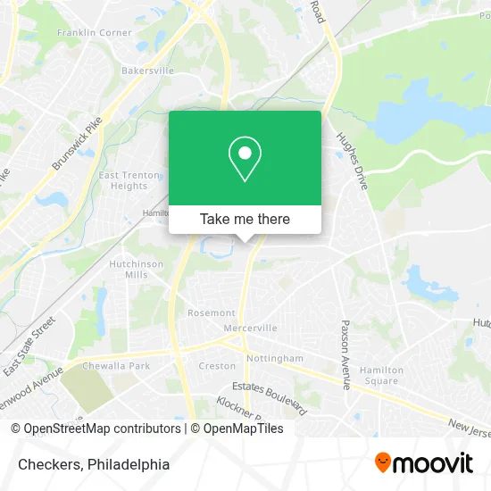 Checkers map