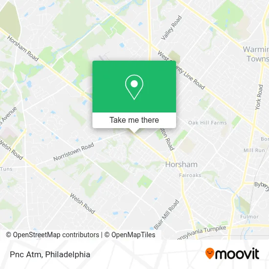 Pnc Atm map