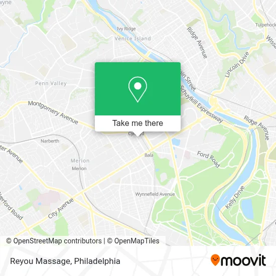 Reyou Massage map
