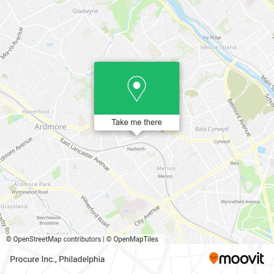 Procure Inc. map