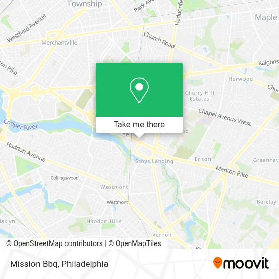 Mission Bbq map