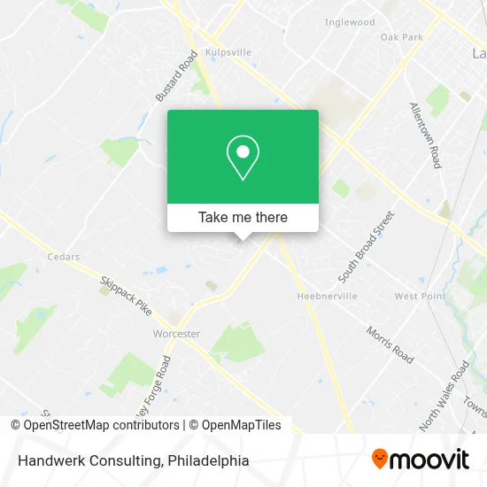 Handwerk Consulting map