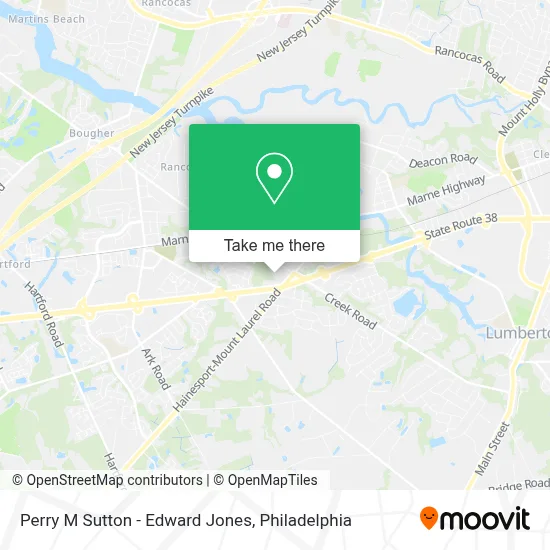 Perry M Sutton - Edward Jones map