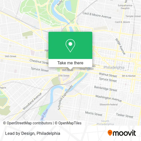 Lead by Design map