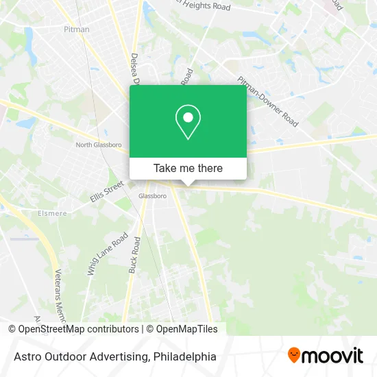 Astro Outdoor Advertising map