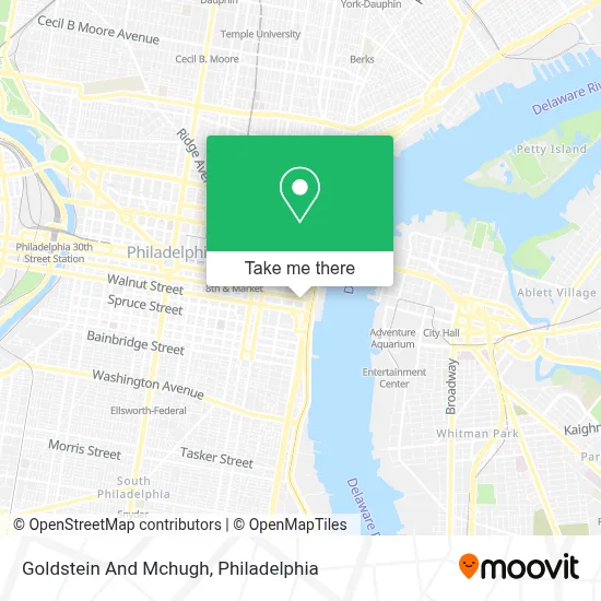 Goldstein And Mchugh map