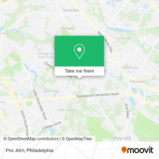 Pnc Atm map