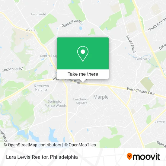 Lara Lewis Realtor map