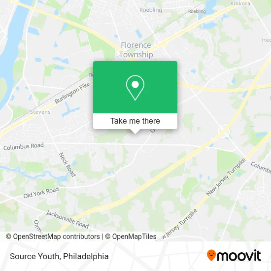 Source Youth map